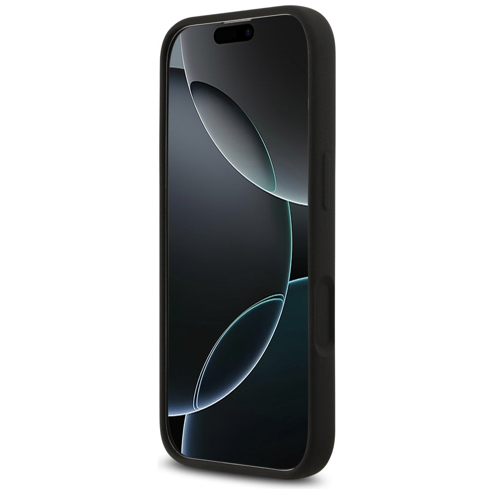 Case for Apple iPhone 17, Guess, Big 4G Script, Black