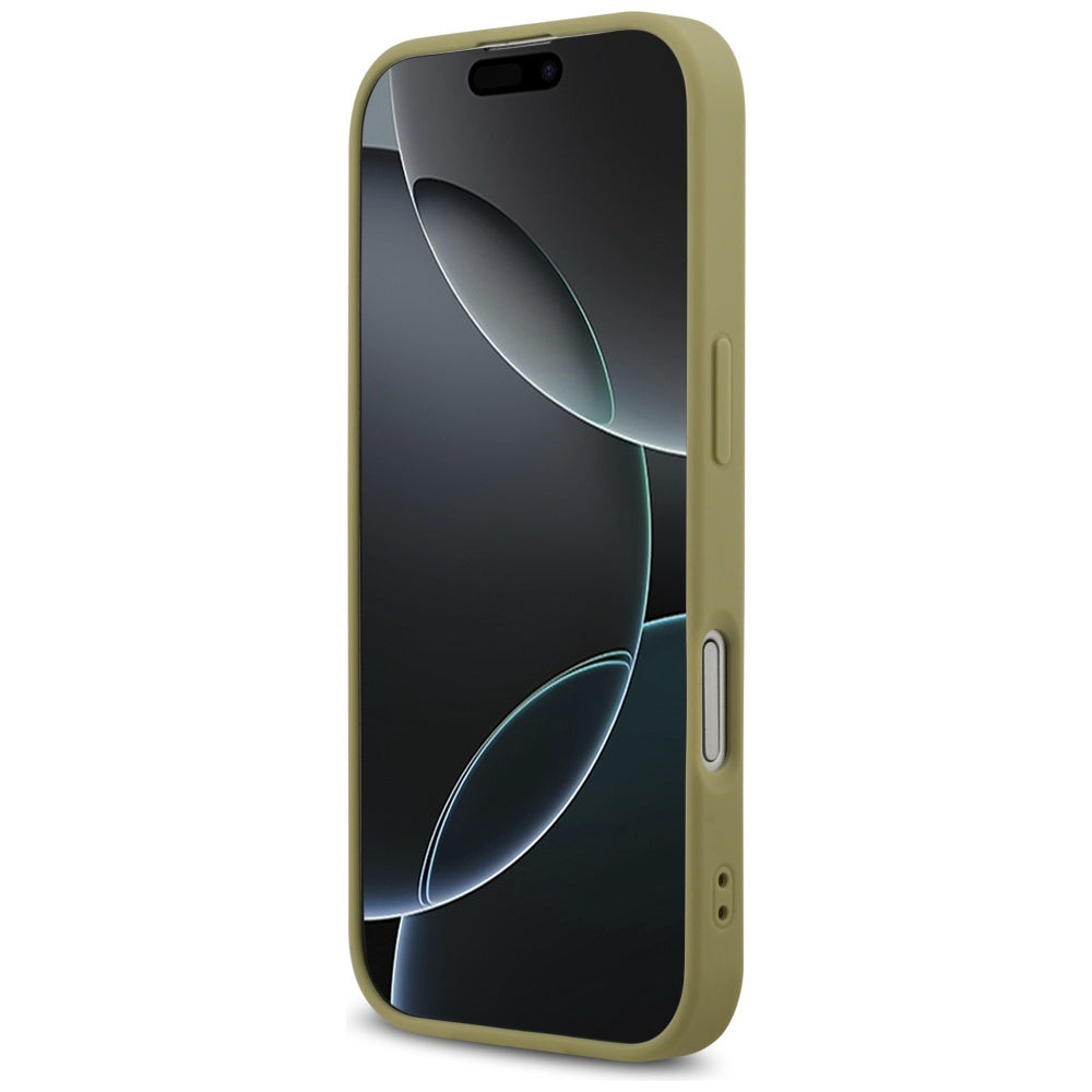 Puzdro pre Apple iPhone 17, Guess, Fixed Glitter Big 4G, Zlaté