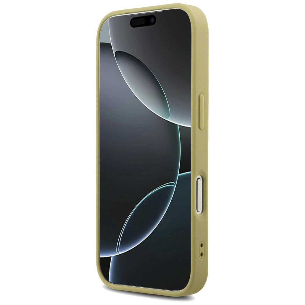 Puzdro pre Apple iPhone 17 Pro, Guess, Fixed Glitter Big 4G, Zlaté