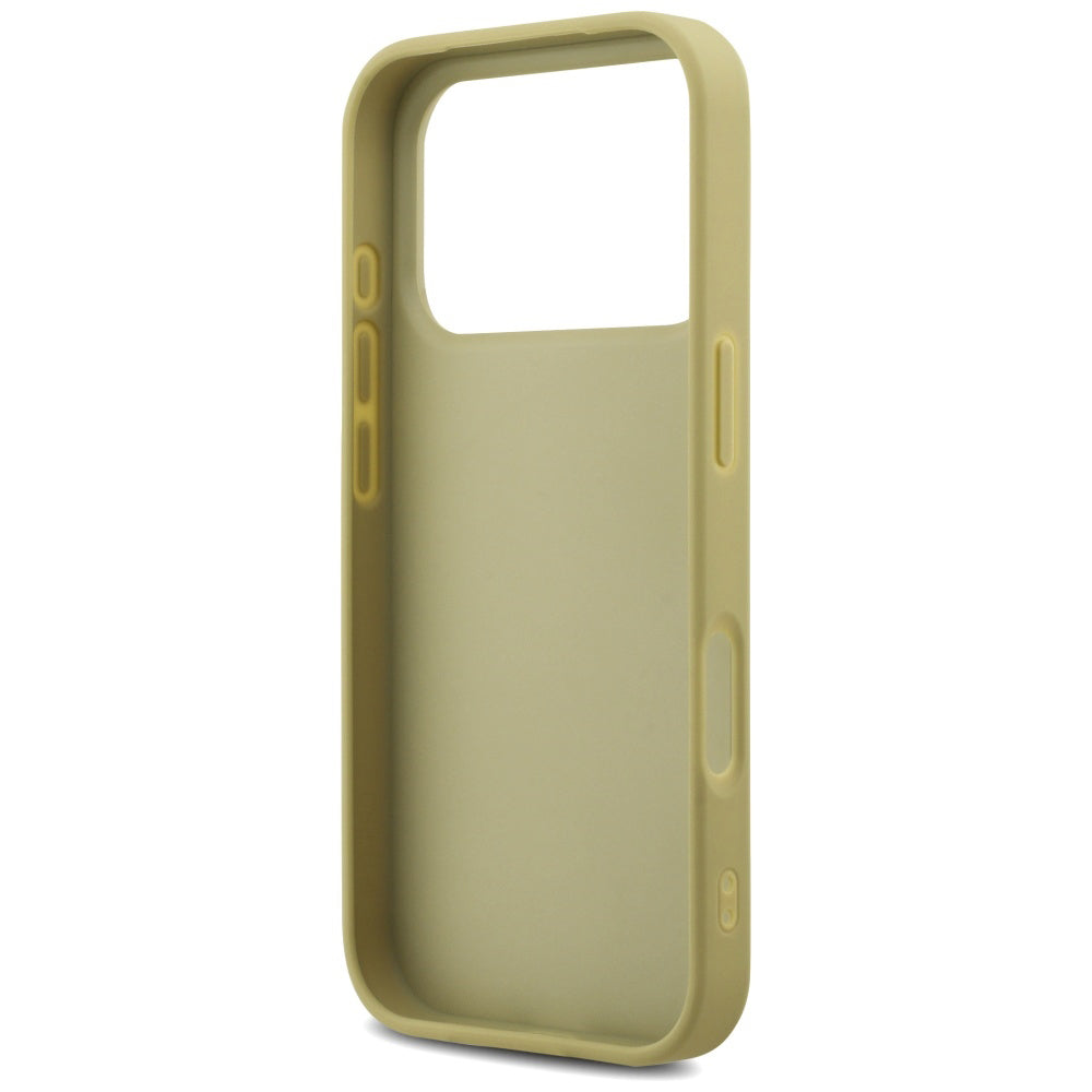 Puzdro pre Apple iPhone 17 Pro, Guess, Fixed Glitter Big 4G, Zlaté