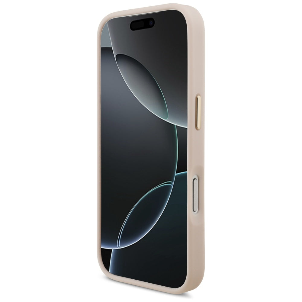 Puzdro pre Apple iPhone 17 Pro, Karl Lagerfeld, Script Logo, Ružové