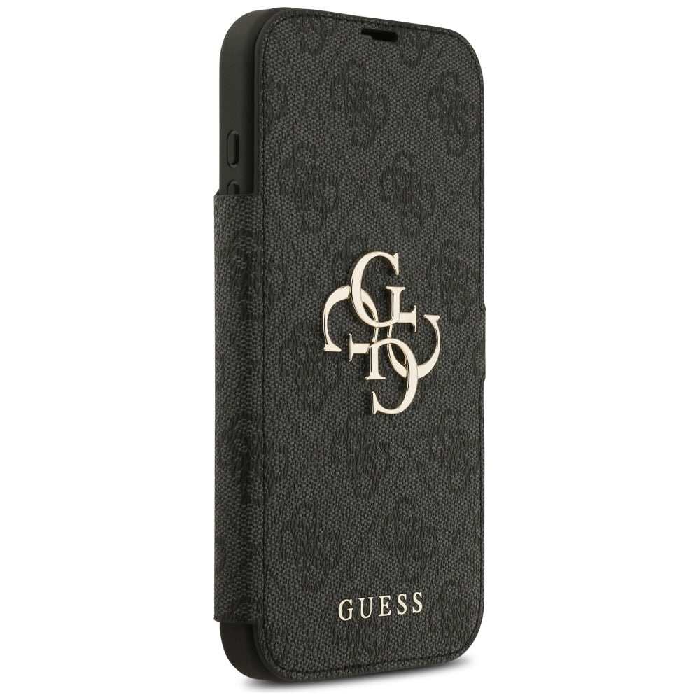 Puzdro pre Apple iPhone 17 Pro Max, Guess, 4G Metal Logo, Čierne