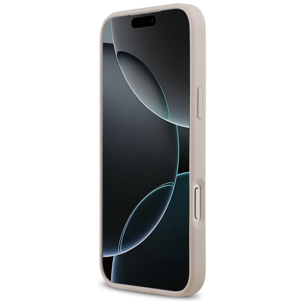 Puzdro pre Apple iPhone 17 Pro Max, Guess, 4G Ring Stand, Hnedé