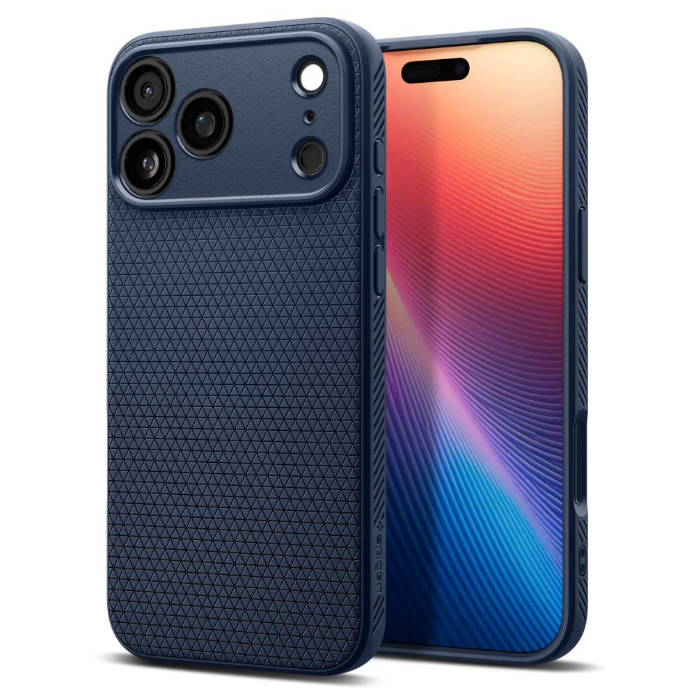 Puzdro pre Apple iPhone 17 Pro Max, Spigen, Liquid Air, Námornícka modrá ACS10266