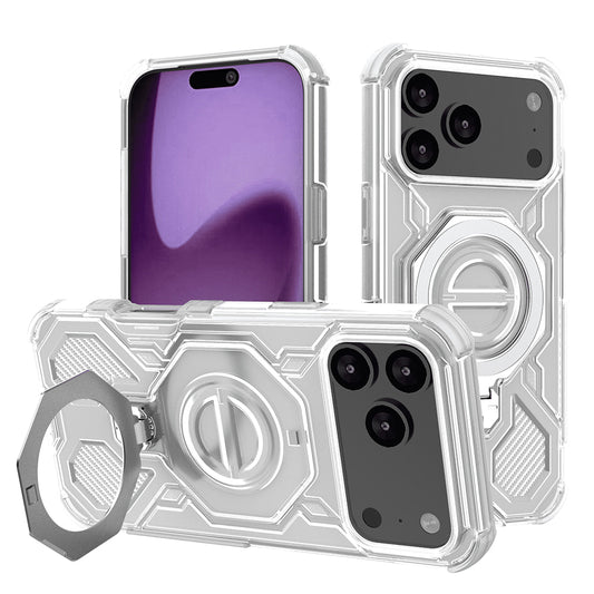 Puzdro pre Apple iPhone 17 Pro Max, Techsuit, Carbon Shield Pro, Biela