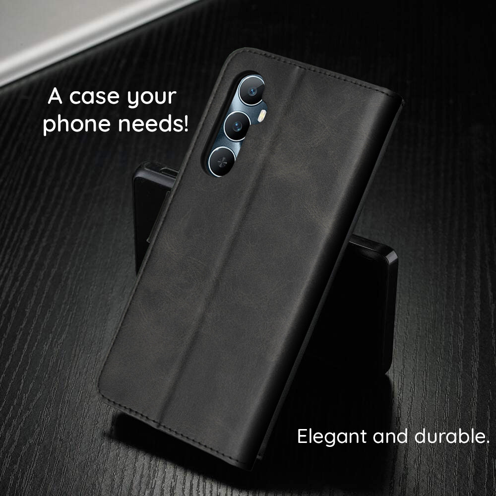 Case for Apple iPhone 17 Pro Max, Techsuit, Diary Book, Black