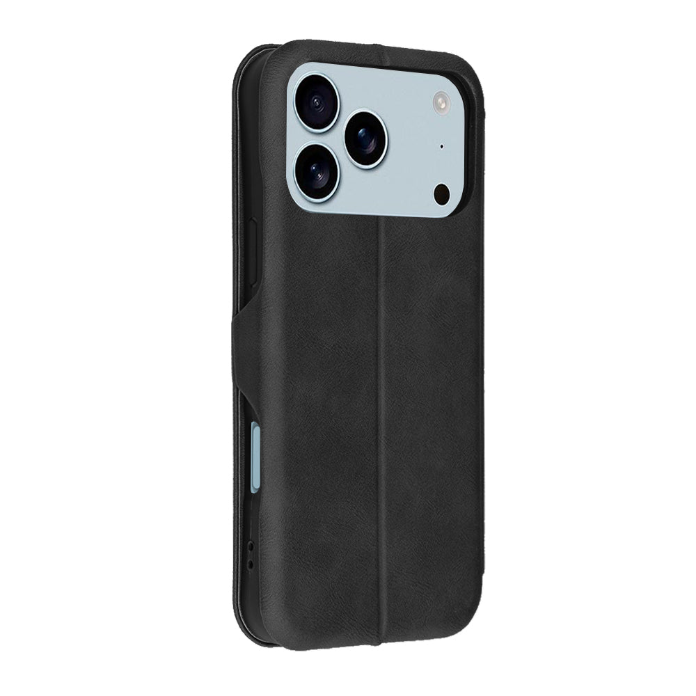Puzdro pre Apple iPhone 17 Pro Max, Techsuit, Safe Wallet Plus, Čierne