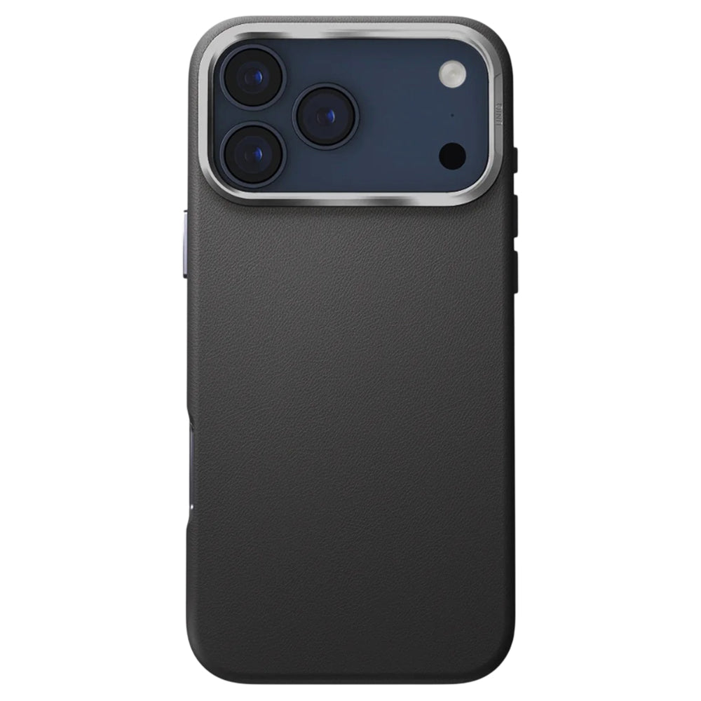 Puzdro pre Apple iPhone 17 Pro Max, UNIQ, Lyden Leatherette, Čierne