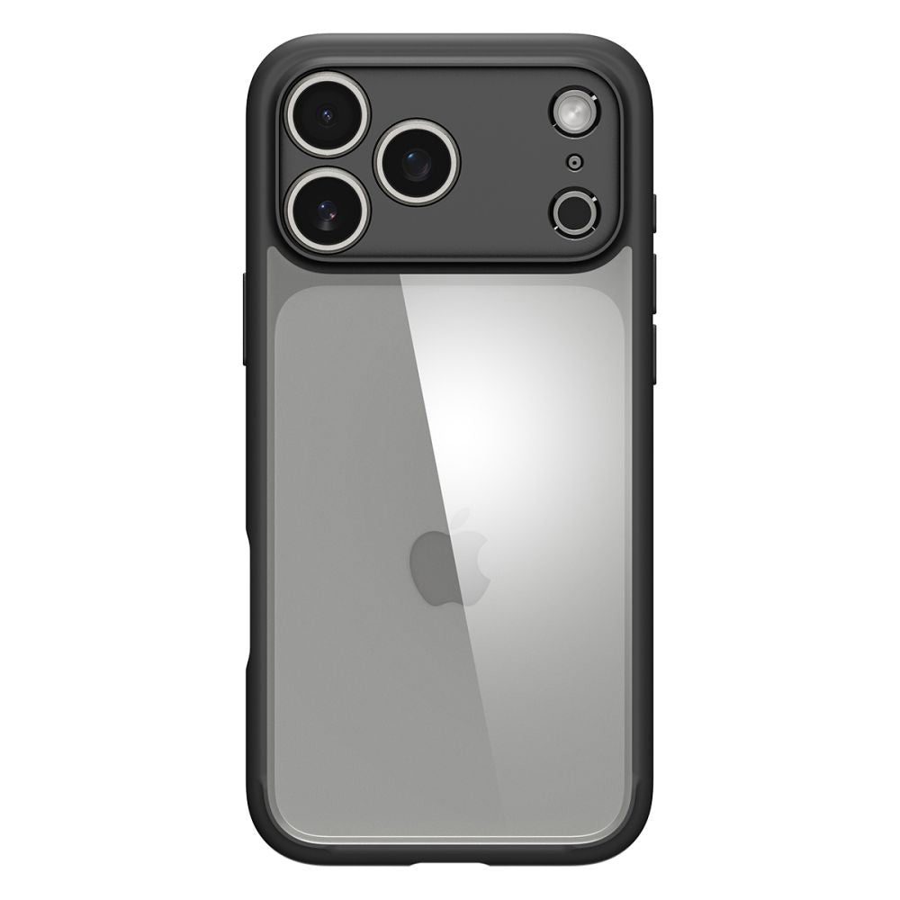 Puzdro pre Apple iPhone 17 Pro, Spigen, Ultra Hybrid, Matná Čierna ACS10343