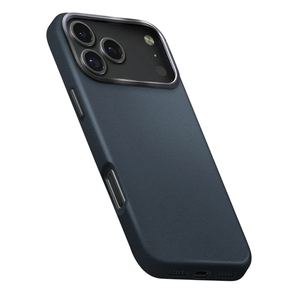 Puzdro pre Apple iPhone 17 Pro, UNIQ, Lyden Leatherette, Modrá