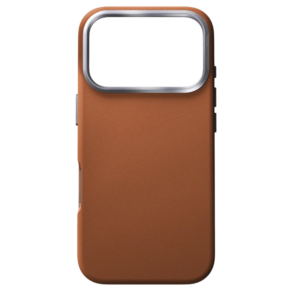 Puzdro pre Apple iPhone 17 Pro, UNIQ, Lyden Leatherette, Hnedé