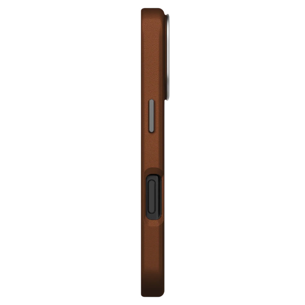 Puzdro pre Apple iPhone 17 Pro, UNIQ, Lyden Leatherette, Hnedé