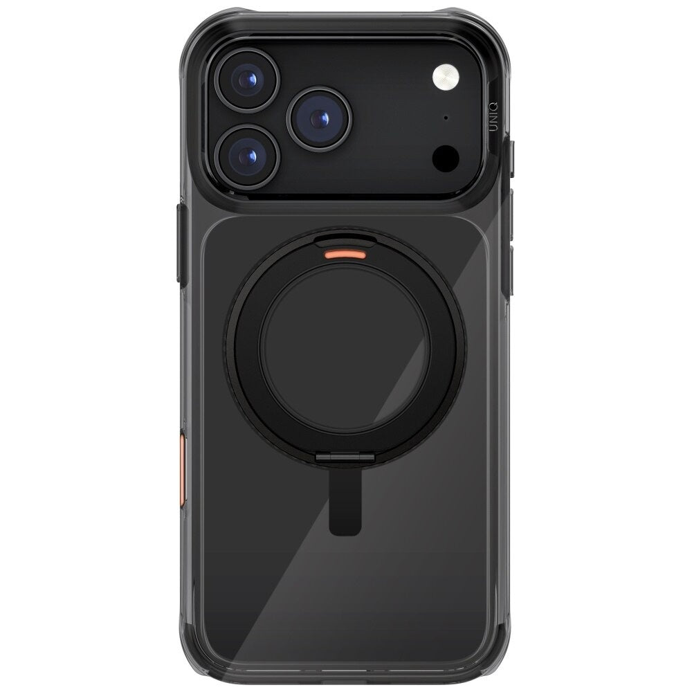 Puzdro pre Apple iPhone 17 Pro, UNIQ, Swivix, Čierne