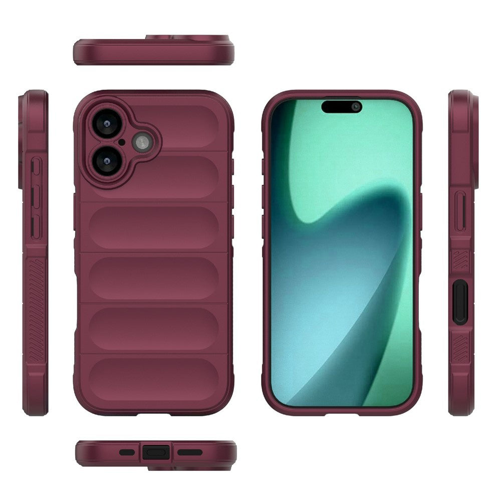 Puzdro pre Apple iPhone 17, Techsuit, Magic Shield, Višňová