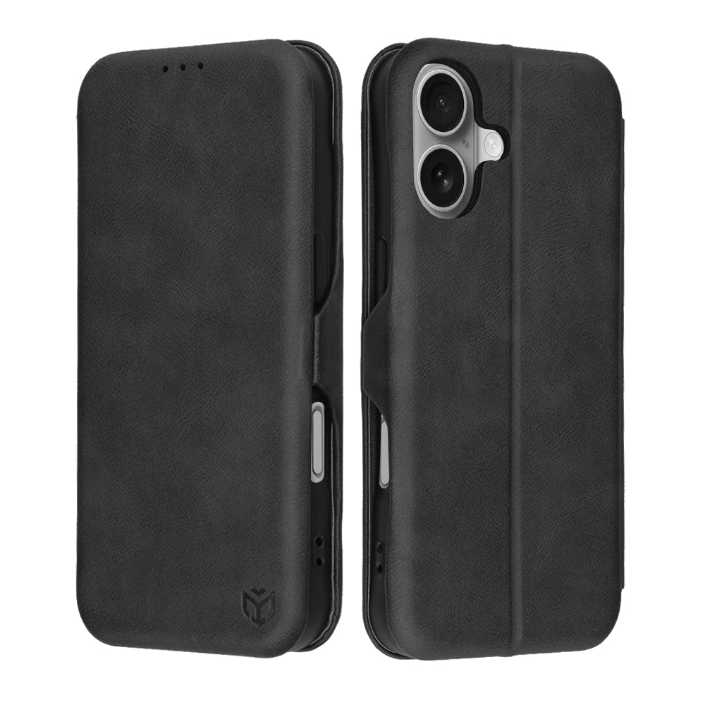 Puzdro pre Apple iPhone 17, Techsuit, Safe Wallet Plus, Čierne