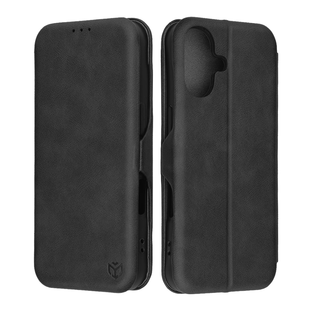 Puzdro pre Apple iPhone 17, Techsuit, Safe Wallet Plus, Čierne