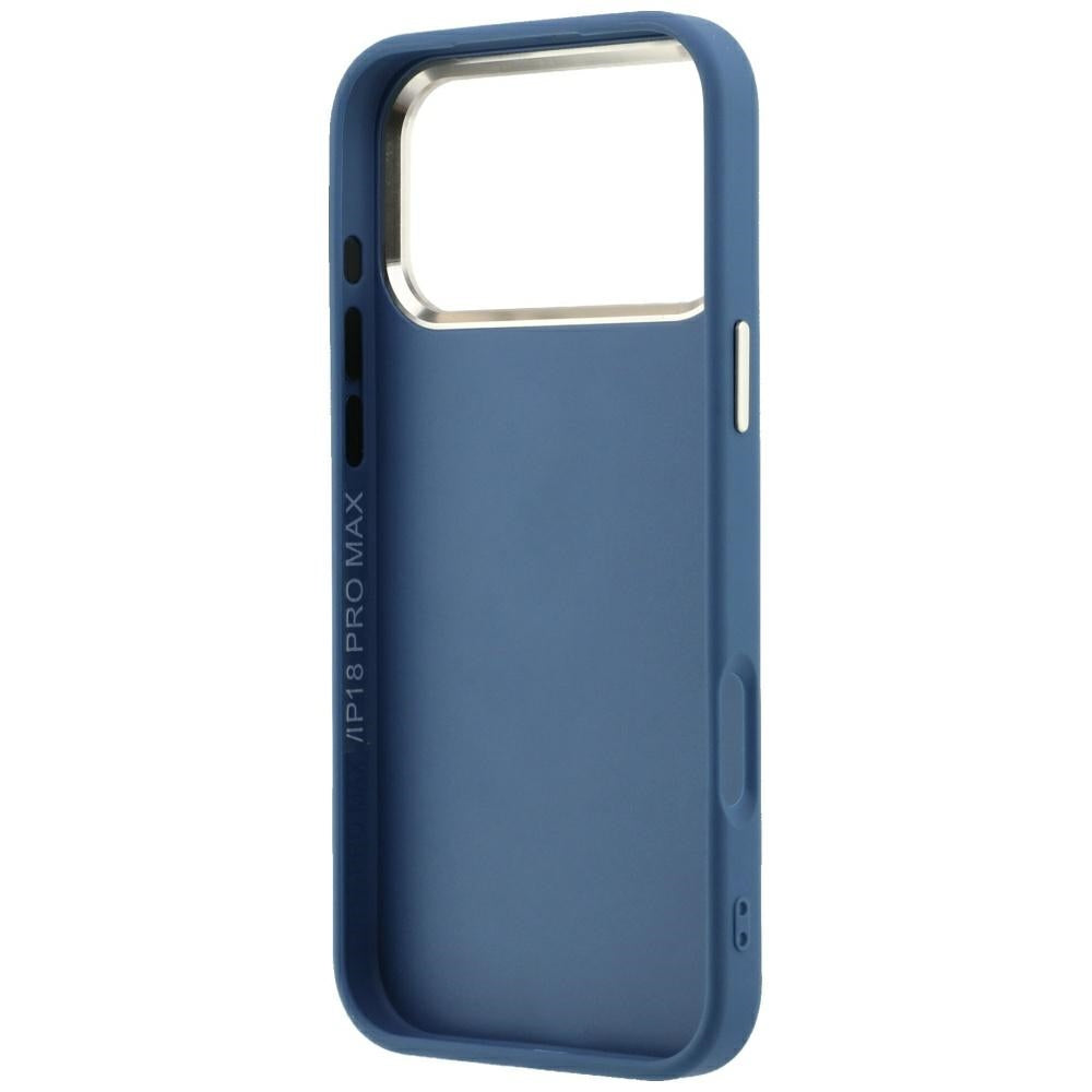 Puzdro pre Apple iPhone 18 Pro / 17 Pro, Guess, 4G Veľké živicové logo, modré