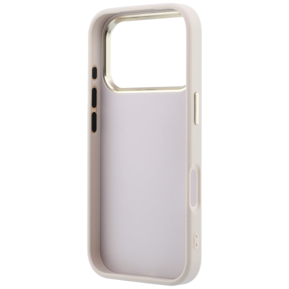 Puzdro pre Apple iPhone 18 Pro / 17 Pro, Guess, 4G Big Strass Logo, Ružové