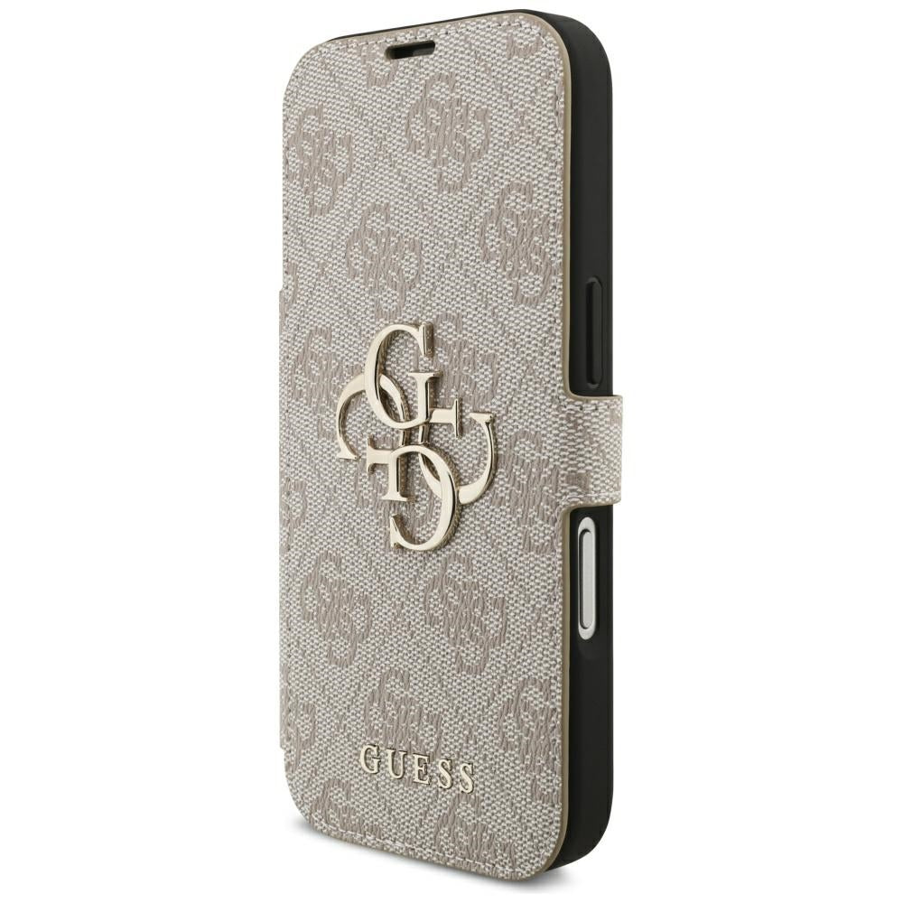 Puzdro pre Apple iPhone 18 Pro / 17 Pro, Guess, 4G Metal Logo, Ružové