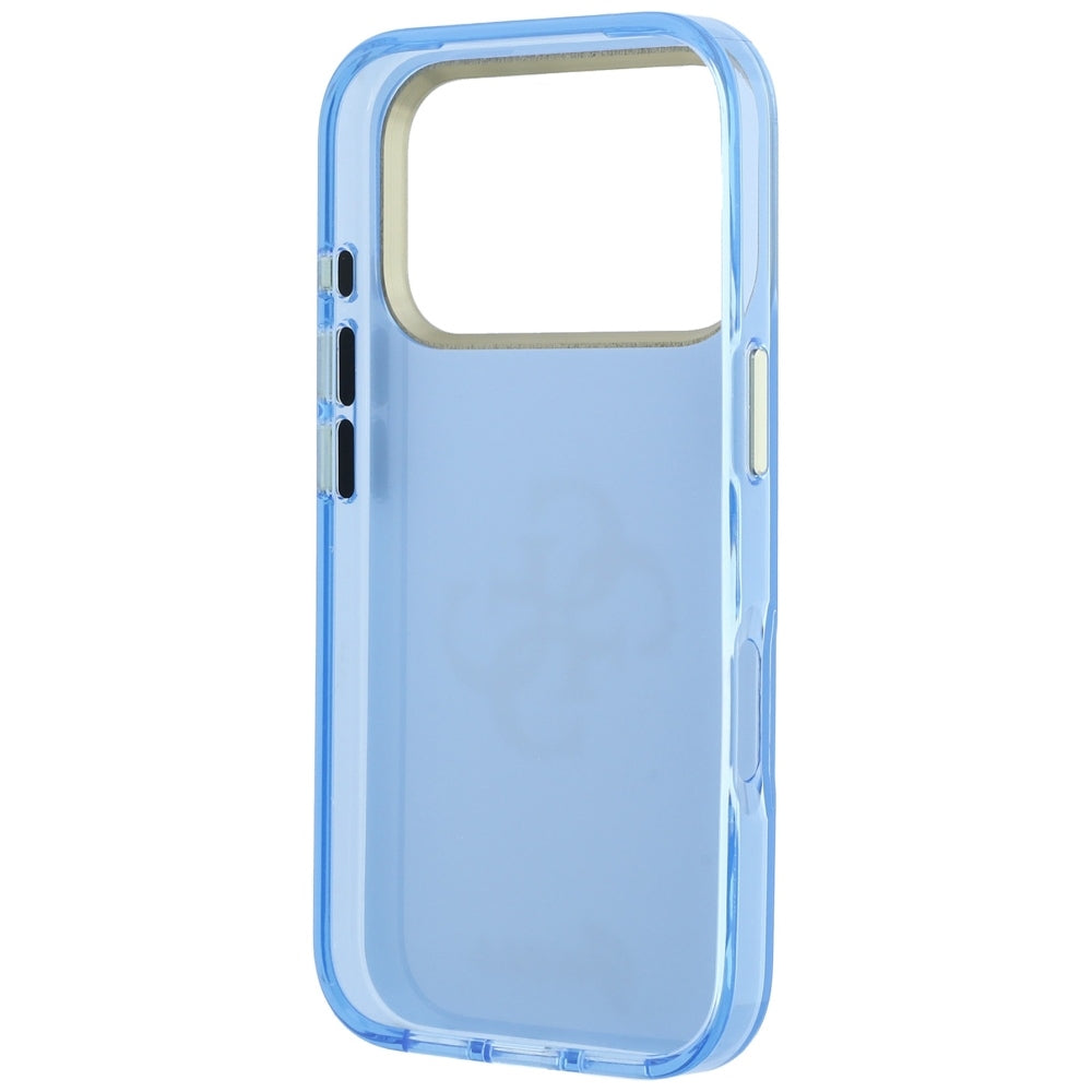 Puzdro pre Apple iPhone 18 Pro / 17 Pro, Guess, IML 4G Metal Script, Modrá