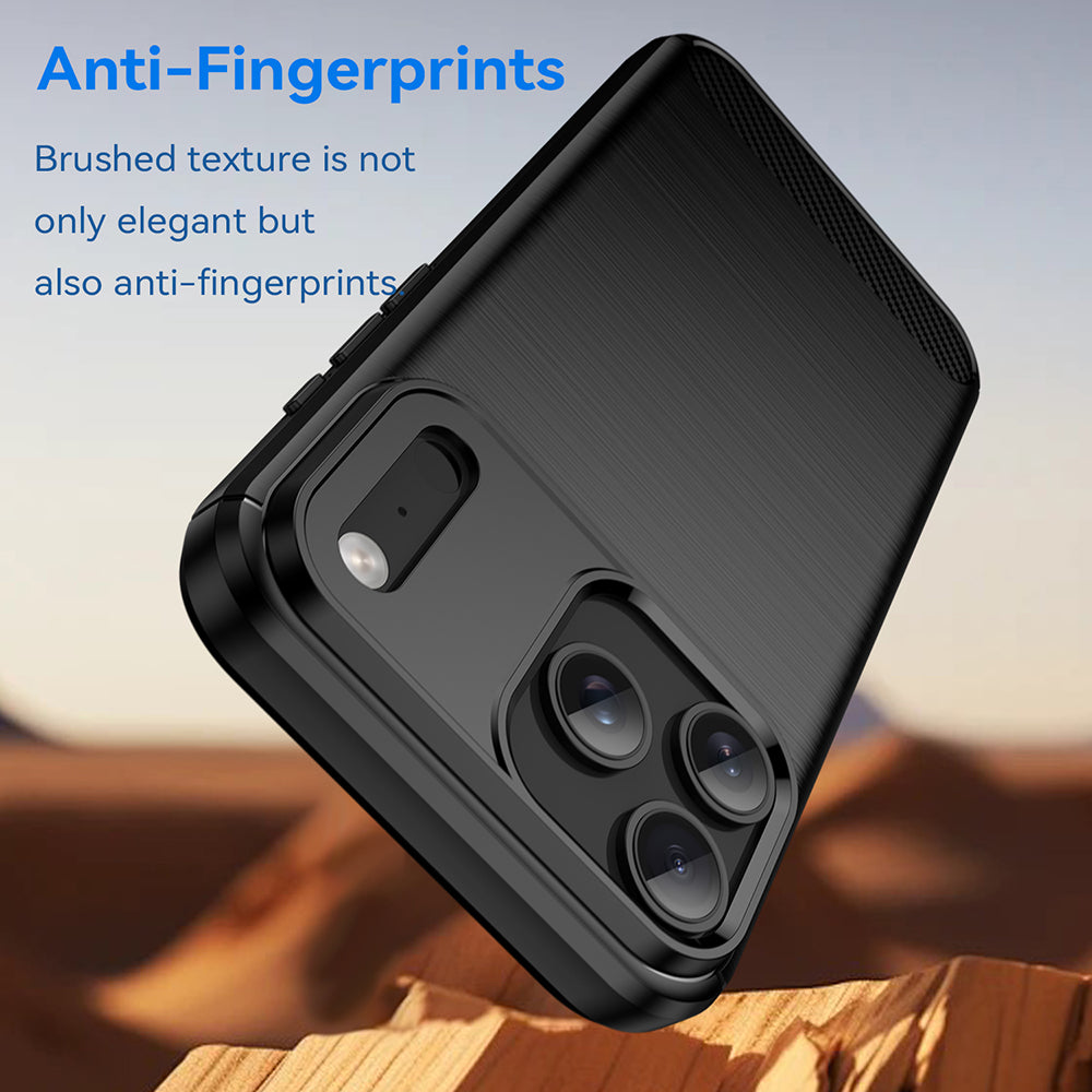 Puzdro pre Apple iPhone 18 Pro / 17 Pro, Techsuit, Karbón, Čierne