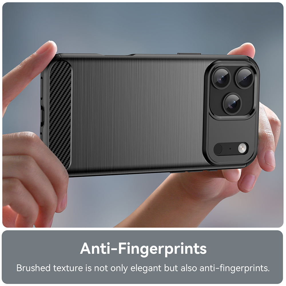 Puzdro pre Apple iPhone 18 Pro / 17 Pro, Techsuit, Karbón, Čierne