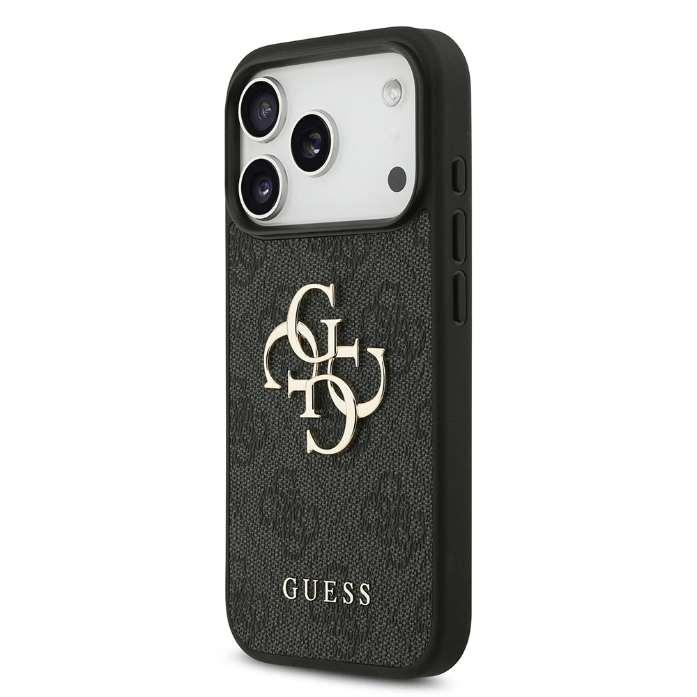 Puzdro pre Apple iPhone 18 Pro Max / 17 Pro Max, Guess, 4G Big Logo, Čierne