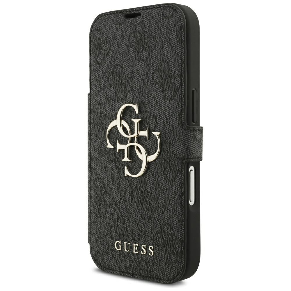 Puzdro pre Apple iPhone 18 Pro Max / 17 Pro Max, Guess, 4G kovové logo, čierne