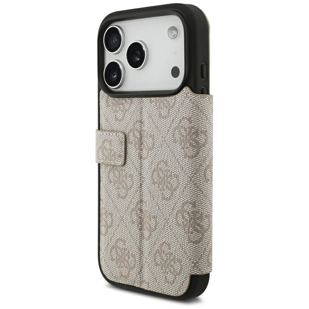 Puzdro pre Apple iPhone 18 Pro Max / 17 Pro Max, Guess, 4G kovové logo, ružové