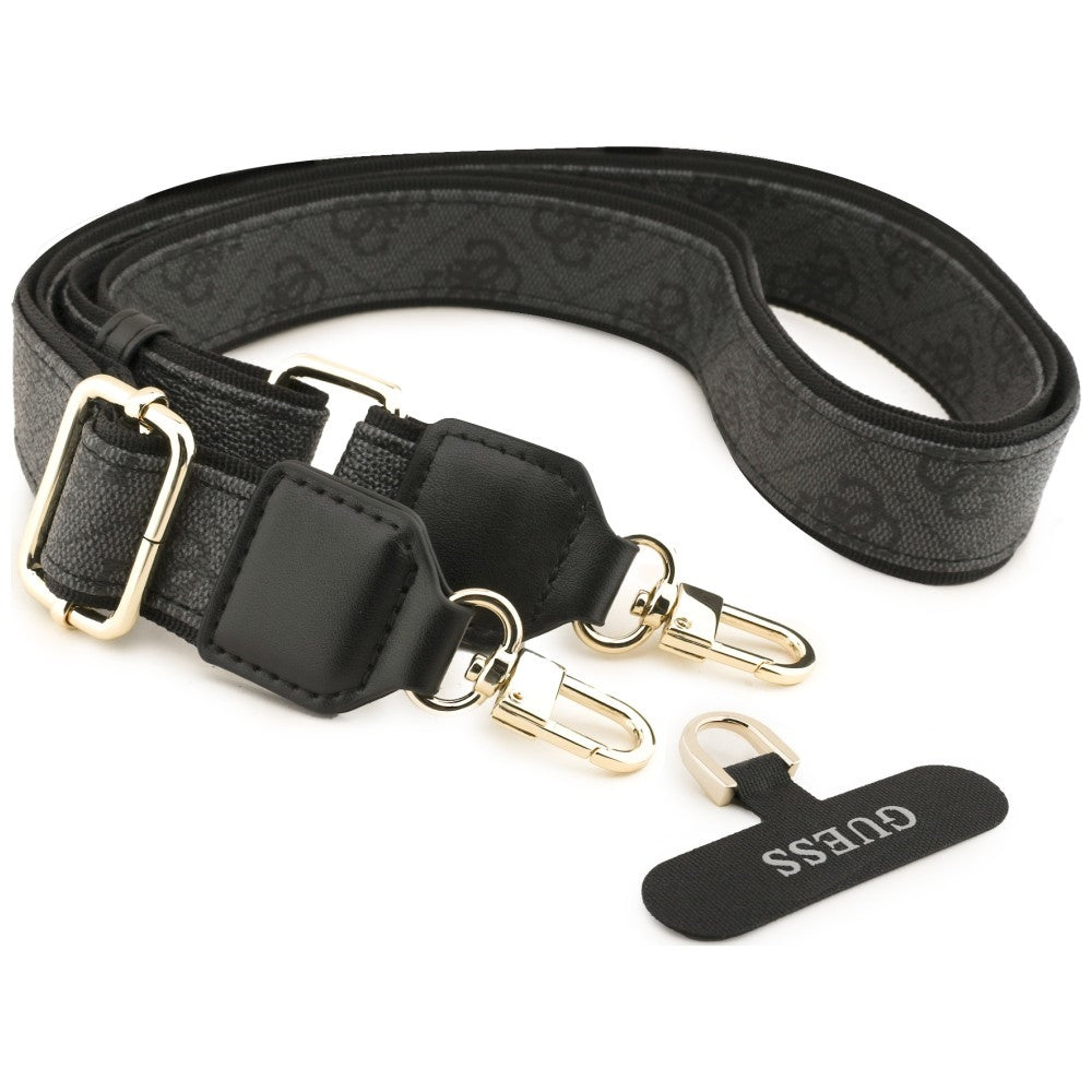 Puzdro Guess Big 4G Classic Logo & Big Strap Metal Buttons pre Apple iPhone 18 Pro Max / 17 Pro Max, čierne