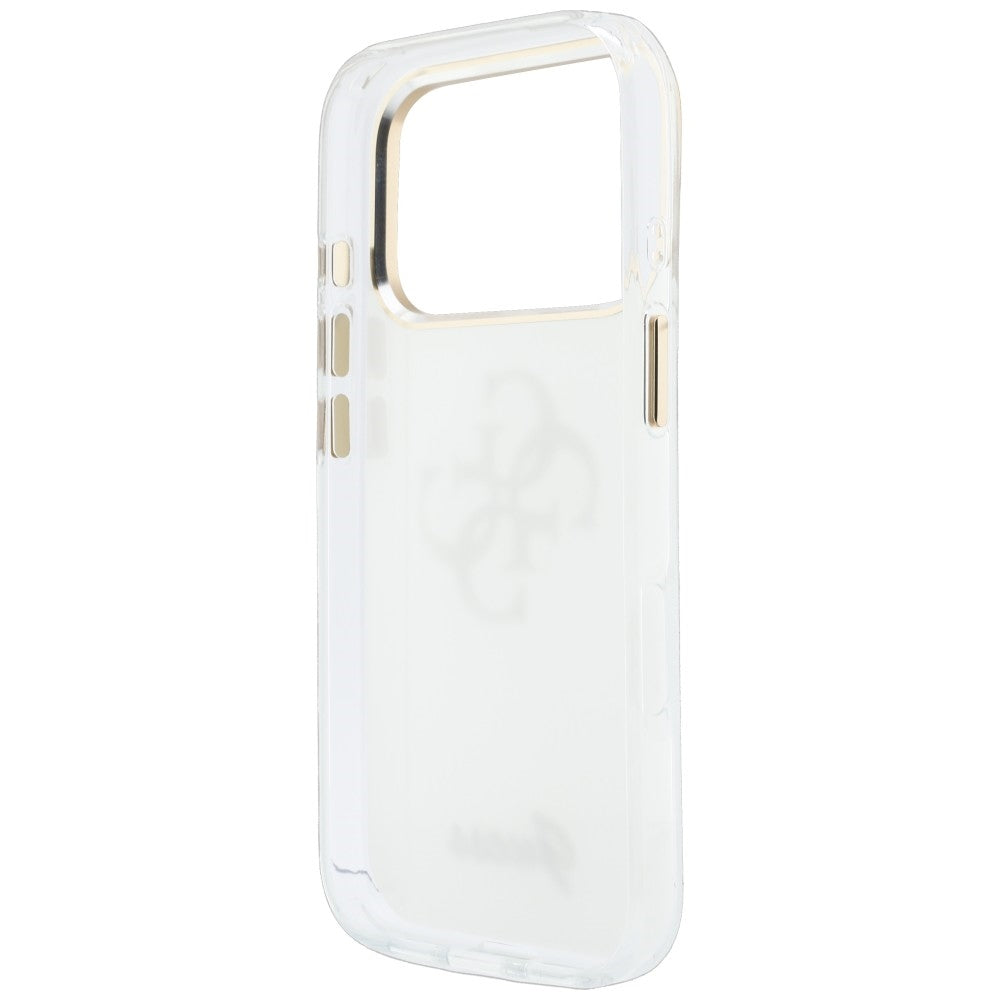 Puzdro pre Apple iPhone 18 Pro Max / 17 Pro Max, Guess, IML 4G Metal Script, Biele