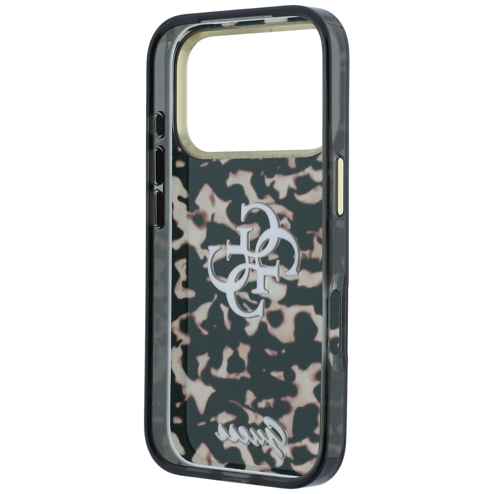 Puzdro pre Apple iPhone 18 Pro Max / 17 Pro Max, Guess, IML 4G Metal Script, Hnedé
