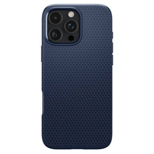 Puzdro pre Apple iPhone 16 Pro Max, Spigen, Liquid Air, modré ACS07989