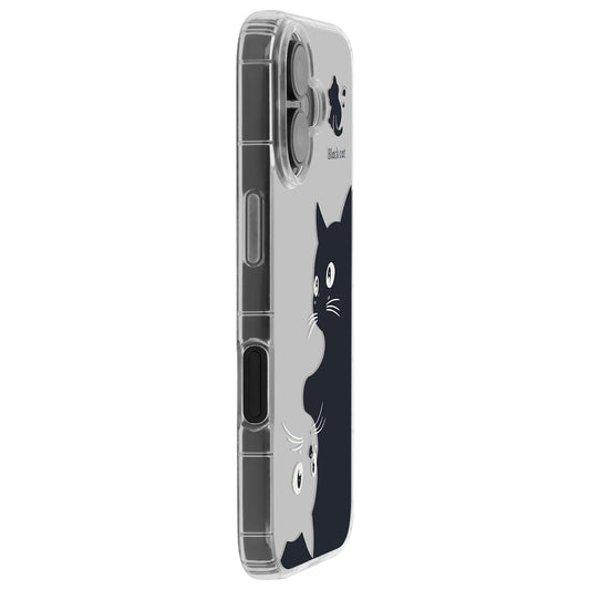 Case for Apple iPhone 17, OEM, Ultra Trendy Cat, Black