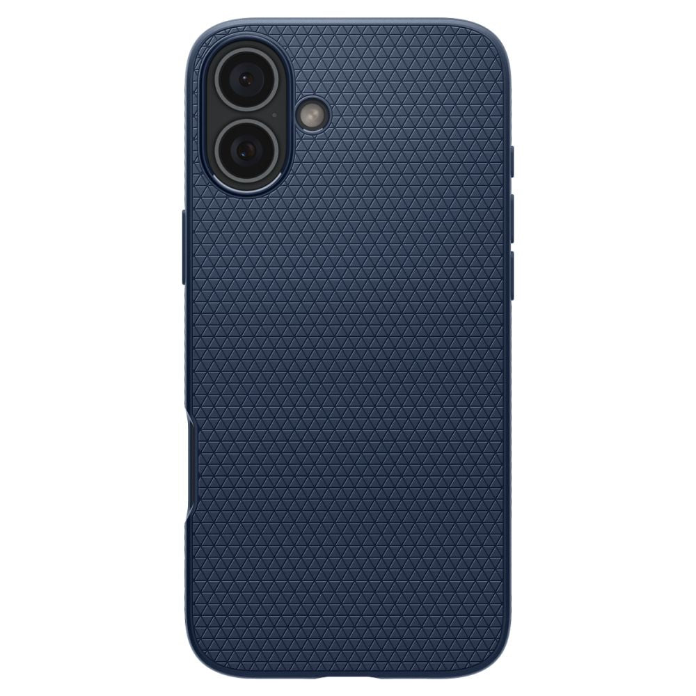 Case for Apple iPhone 16, Spigen, Liquid Air, Blue ACS08195