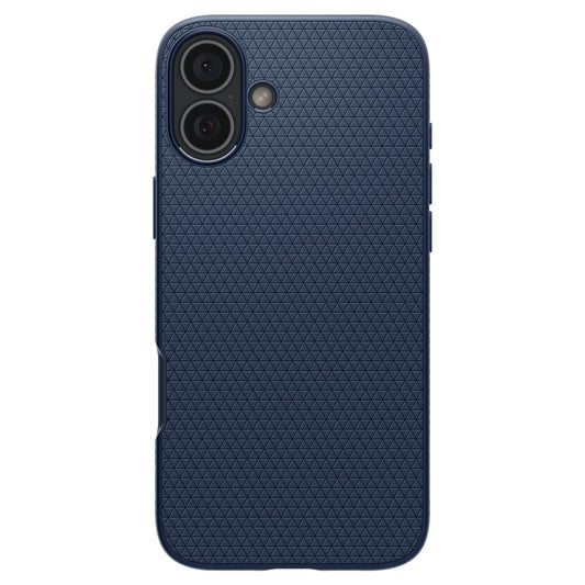 Puzdro pre Apple iPhone 16, Spigen, Liquid Air, modré ACS08195