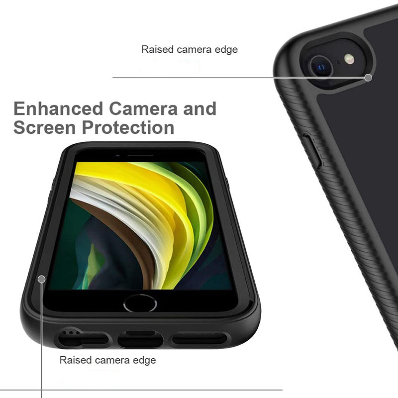 Puzdro pre Apple iPhone SE (2016) / 5 / 5s, Techsuit, Defense360 Pro, Čierne
