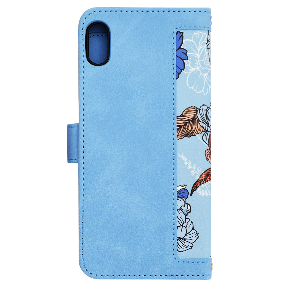 Puzdro pre Apple iPhone XS Max, Techsuit, FlipCraft, Modré