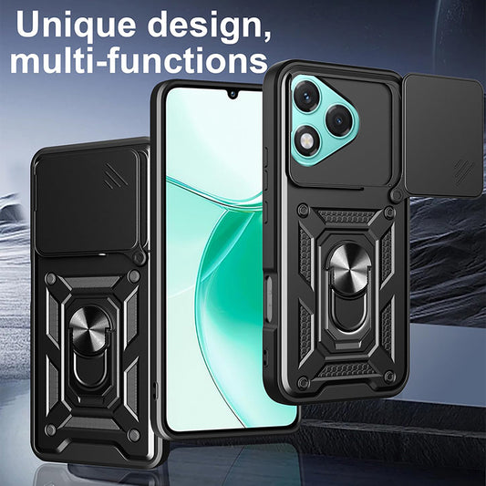 Puzdro pre Honor 400 Lite, Techsuit, CamShield, Modré