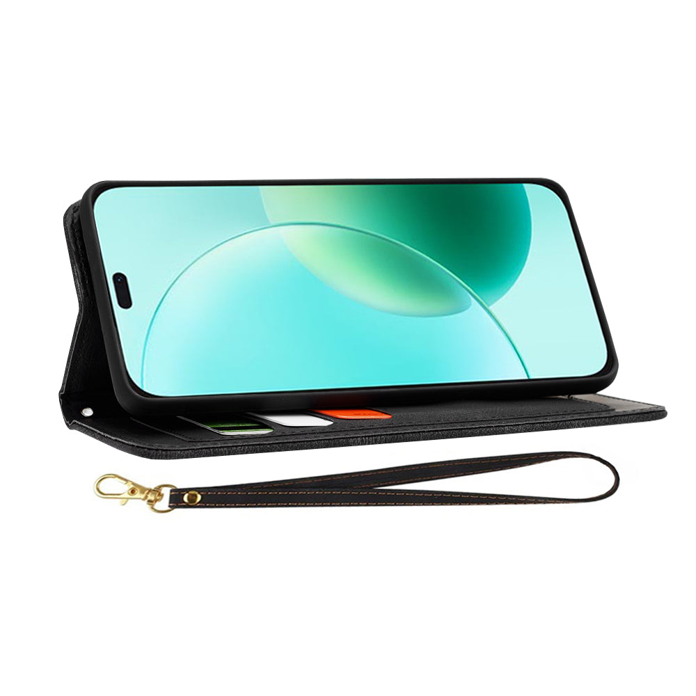 Puzdro pre Honor 400 Lite, Techsuit, FlipCraft, Čierne