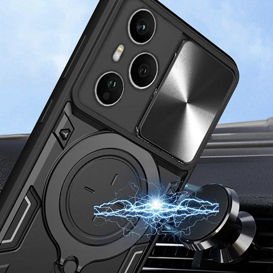 Puzdro na Honor 400 Pro, Techsuit, CamGuard Pro, červené