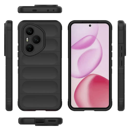 Puzdro pre Honor 400 Pro, Techsuit, Magic Shield, Čierne