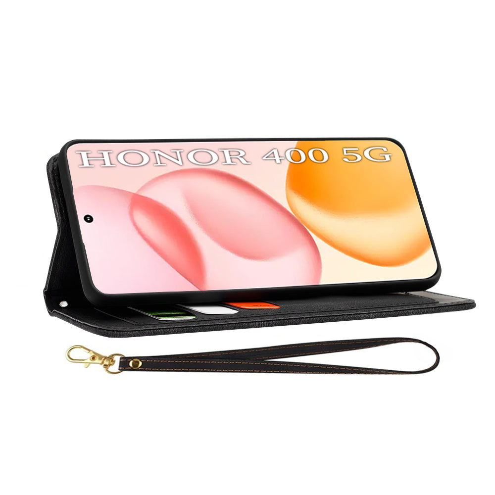 Puzdro pre Honor 400, Techsuit, FlipCraft, Čierne