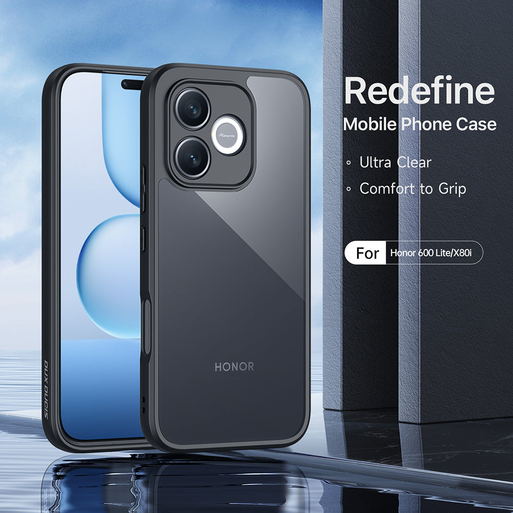 Puzdro pre Honor 600 Lite, DUX DUCIS, Aimo, Čierne