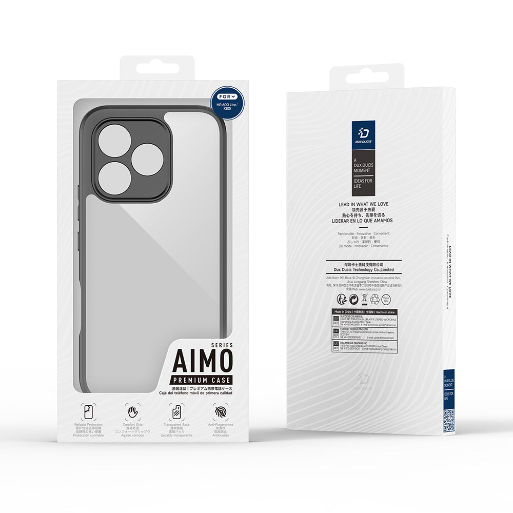 Puzdro pre Honor 600 Lite, DUX DUCIS, Aimo, Čierne