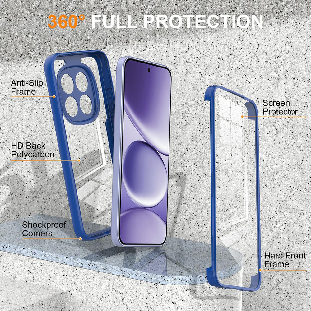 Puzdro pre Honor 600 Lite, Techsuit, ColorVerse 360, Modrá