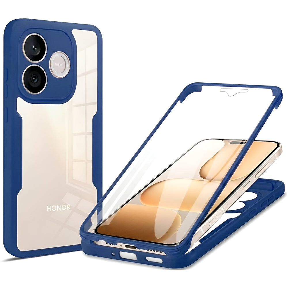 Puzdro pre Honor 600 Lite, Techsuit, ColorVerse 360, Modrá