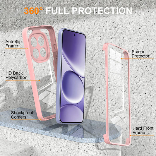 Puzdro pre Honor 600 Lite, Techsuit, ColorVerse 360, Ružová