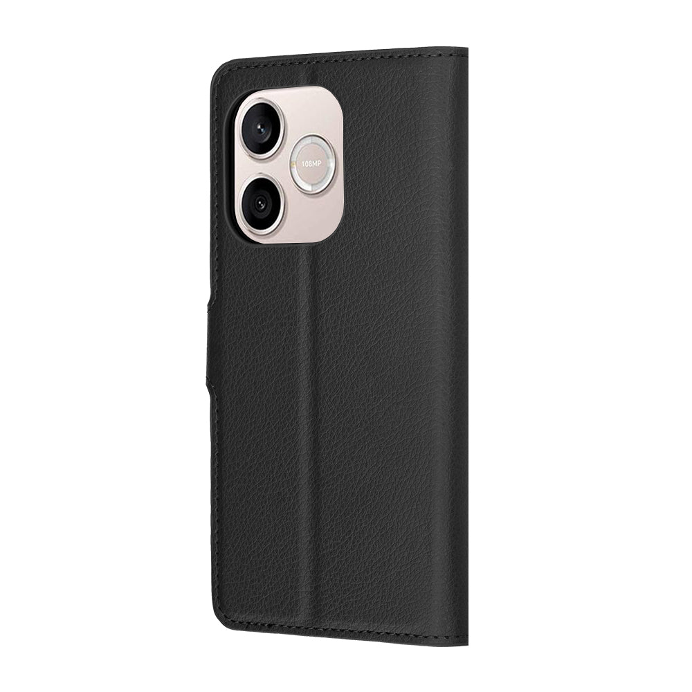 Puzdro pre Honor 600 Lite, Techsuit, Leather Folio, Čierne