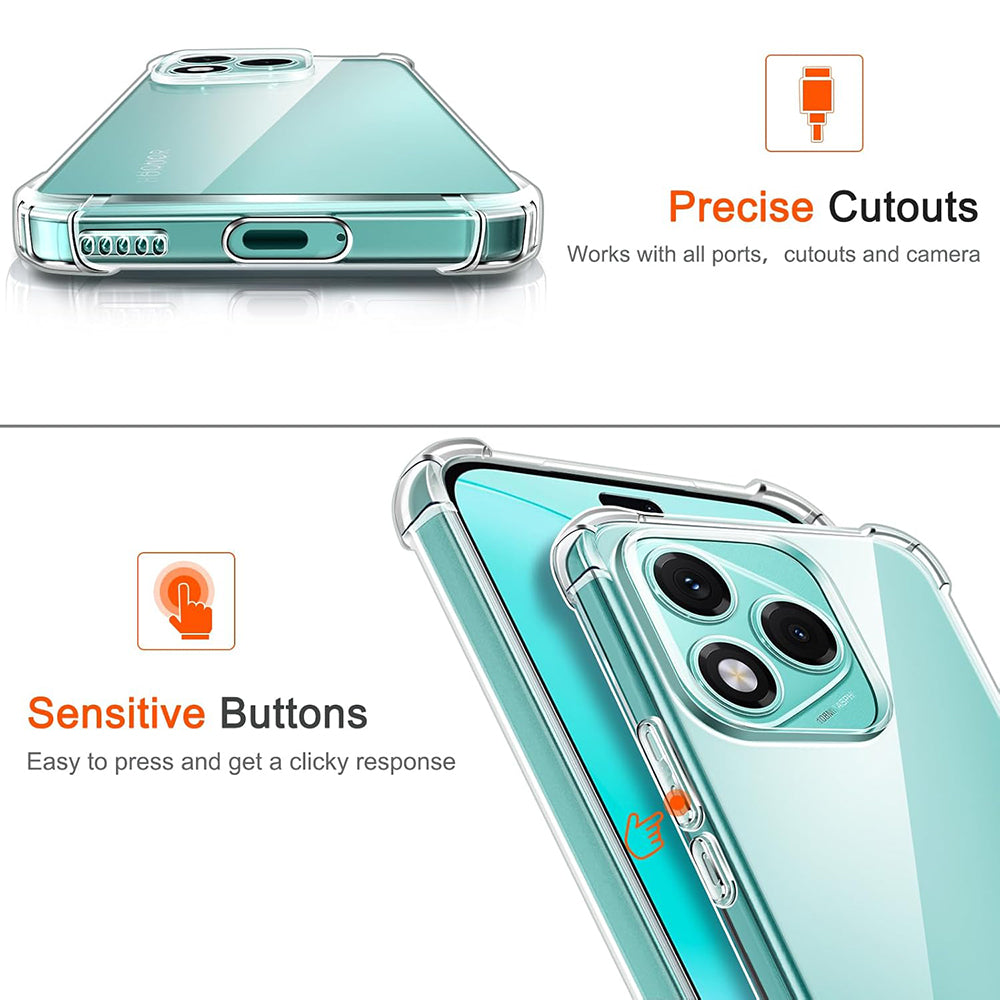 Puzdro pre Honor 600 Lite, Techsuit, Shockproof Clear, Transparent